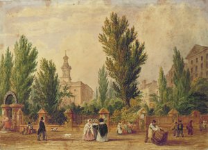 De Deense Kerk in Wellclose Square, Londen